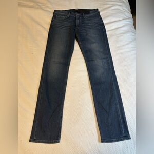 PAIGE Dark Blue Lennox Jeans